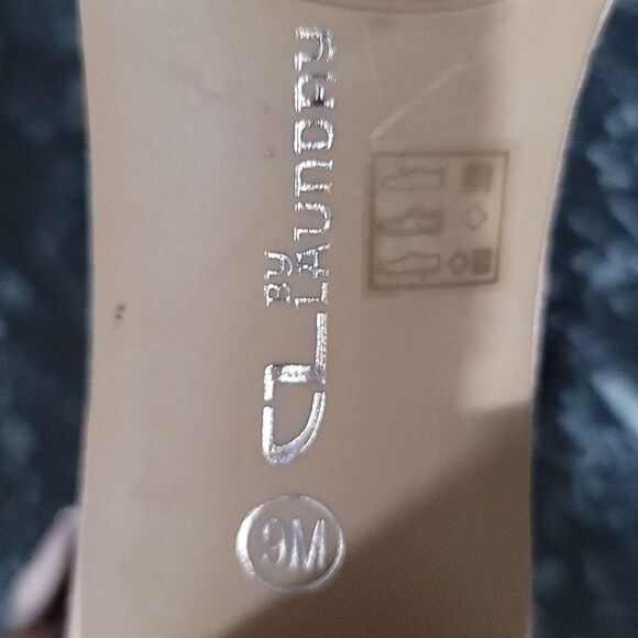 BRAND NEW CL BY LAUNDRY RHINESTONE ADJUSTABLE ANKLE STRAP BLOCK HEEL SANDAL - Picture 15 of 16